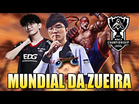 FAKER DE SCRIPT E O MAIS RÁPIDO INSEC CHINÊS - MUNDIAL DA ZUEIRA