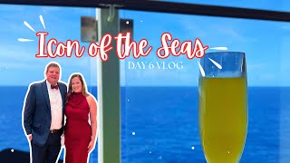 ICON OF THE SEAS VLOG | Day 6 Sea Day