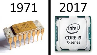 Evolução Dos Processadores Da Intel