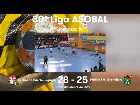 LIGA ASOBAL J14: Fertiberia Puerto Sagunto - Fraikin BM. Granollers 28-25