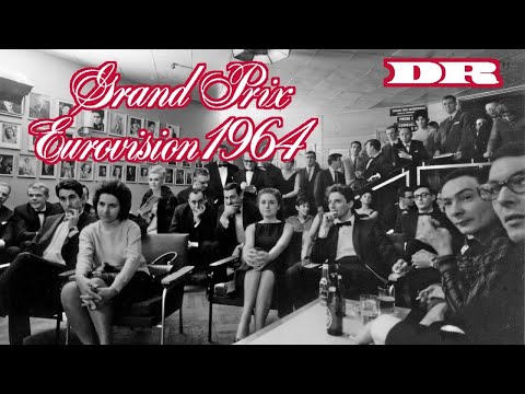 Eurovision Song Contest 1964 NEW FULL RECONSTRUCTION 🇩🇰🇮🇹 (Restored to 50fps)
