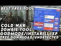 BEST Free Cold War Zombies Tool / XP Options / Godmode / Speed / DA / Undetected / Much More