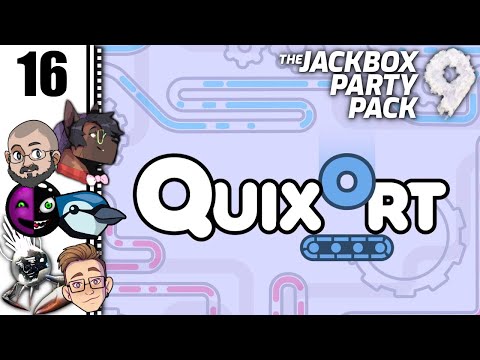 Let's Play The Jackbox Party Pack 9 Part 16 - Quixort: Tier Lists (feat. Illusory Wall)