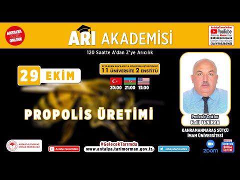 , title : 'ARI AKADEMİSİ-9 PROPOLİS ÜRETİMİ PROF. DR. HALİL YENİNAR'