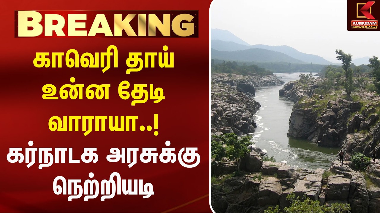 காவெரி தாய் உன்ன தேடி வாராயா..! கர்நாடக அரசுக்கு நெற்றியடி Cauvery Water | Karnataka | Kumudam News