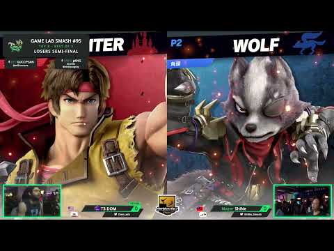 Game Lab Smash #95 T3 DOM (Ricther) vs ShiNe (Wolf)