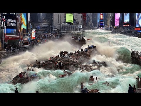 Top 47 minutes of natural disasters caught on camera. Most hurricane in history.  USA