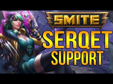 SMITE | CONQUEST | SERQET, SUPPORT | EL META DE LOS ASESINOS SUPPORT!