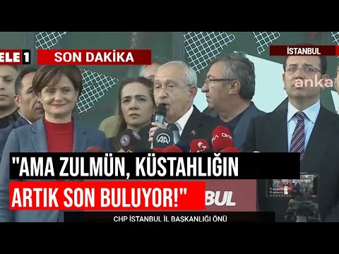 Kılıçdaroğlu: Erdoğan sen ikiyüzlüsün, sen fırsatçısın, sen bir zorbasın!