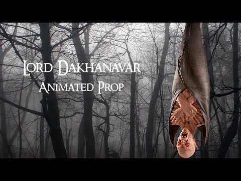 Lord Dakhanavar Animated Prop - Spirit Halloween 2020 Animatronic
