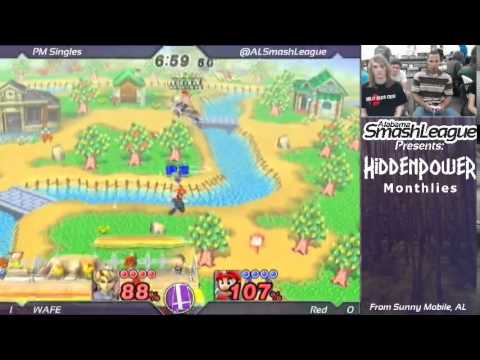 HP Monthlies (Nov. 2014) - Wafe (Link) vs. Red (Kirby, Mario) - Project M