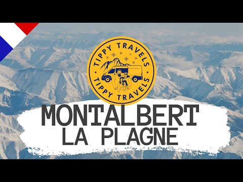 Montalbert / La Plagne 2025 - Winter Campsite tour / Aire - Amazing! Winterised Campervan skiing