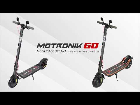 Vídeo - Patinete Elétrico DropBoards MO TRONIK 450W-48v GO-10