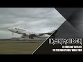 Iron Maiden S Ed Force One Departs Cardiff