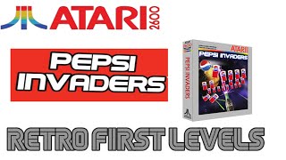 Pepsi Invaders - Atari 2600 (Retro First Levels)