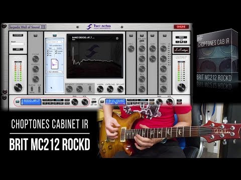 Cabinet IR | Brit MC212 RockD | Playthrough (Marshall MC 2x12 + Celestion Rockdriver Vintage)