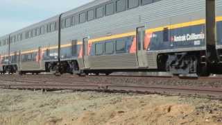 preview picture of video 'Amtrak California San Joaquins at Florin, CA'