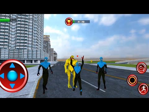 Spider Hero City Rescue | Multi Spider Superhero Vs Monster Hero Battle - Android GamePlay