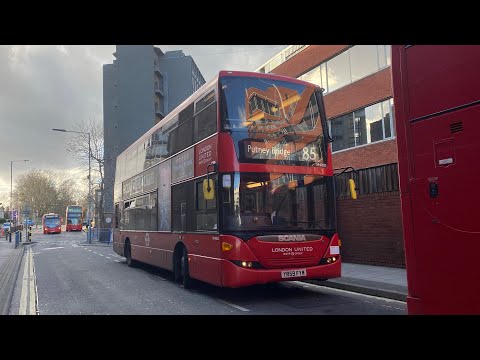 Full Route Visual | Route 85 | Kingston - Putney Bridge