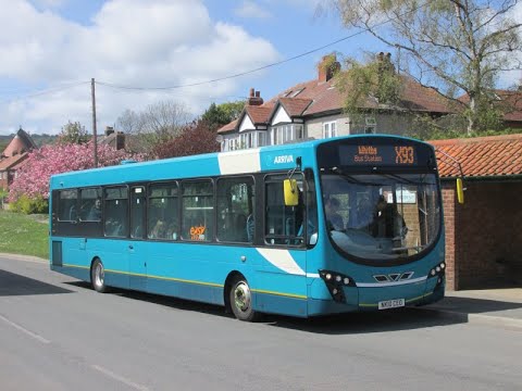[THRASH] Arriva North East 1435 NK10CEO on X93 to Whitby 20160514
