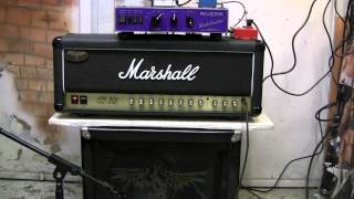 Video thumbnail for Rivera RockCrusher and Marshall JCM 800 Lead 2205 by AntonioGuitars