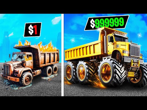 $1 to $1,000,000 Dump Truck