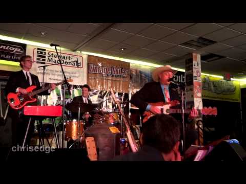 HD - 2013 Guitar Geek Festival - Deke Dickerson Live! - Folsom Prison Blues w/ HQ Audio - 2013-01-25