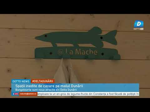 Spații inedite de cazare pe malul Dunării