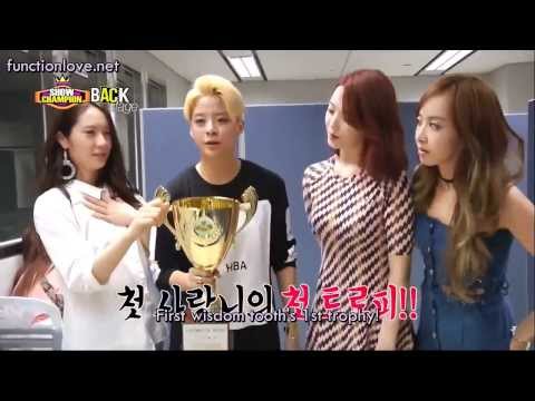 [ENG SUB] 130810 f(x) - Show Champion Backstage