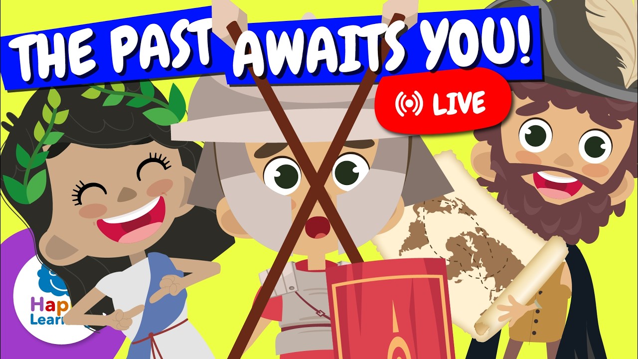 🔴 LIVE | ⏳ DISCOVER YOUR HISTORY | Educational Videos for Children | @HappyLearningEN