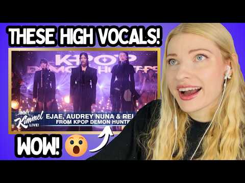 Vocal Coach Reacts: 'GOLDEN' LIVE! EJAE, Audrey Nuna & REI AMI KPop Demon Hunters (Glowin’ Version)