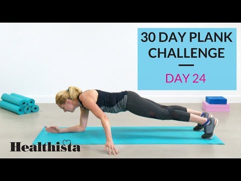 30 Day plank challenge | Day 24