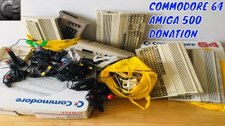 Commodore 64 AMIGA 500 Donation