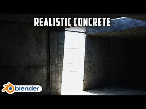 Making slightly better concrete in Blender - Tutorial