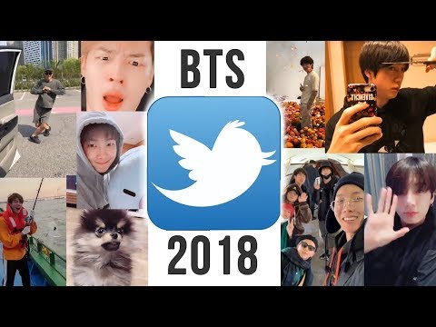 BTS Twitter videos from 2018 - Eng Subs