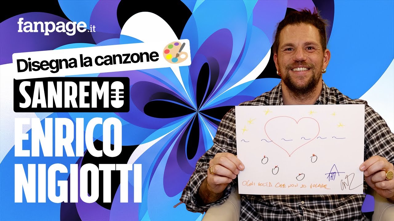 Enrico Nigiotti a Sanremo 2026: "Prima tendevo ad autosabotarmi, col tempo ho imparato a calmarmi"