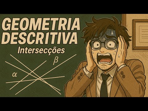 Geometria Descritiva 10ºano Intersecções - Método Geral