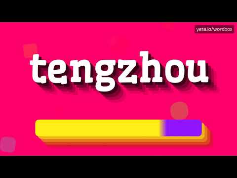 HOW PRONOUNCE TENGZHOU! (BEST QUALITY VOICES)