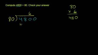 Dividing Whole Numbers and Applications 5
