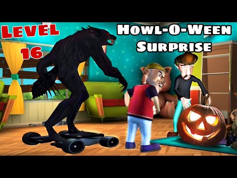 Scary Robber Home Clash #10 🎃 Level 16 : Howl-O-Ween Surprise 🎃