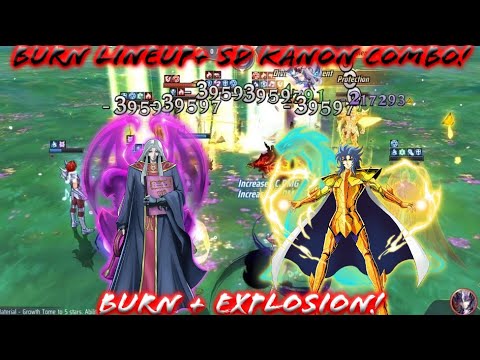 Saint Seiya: Awakening (KOTZ) - Burn Lineup with SD Kanon at PvP! Burn + Explosion!