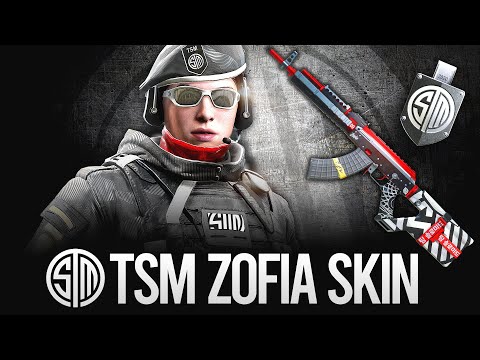 FIRST LOOK: The HOT NEW TSM ZOFIA SKIN Ft BEAULO! Rainbow Six Siege!