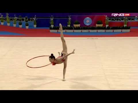 Narmina SAMADOVA (AZE) Hoop AA - World Cup Sofia 2021