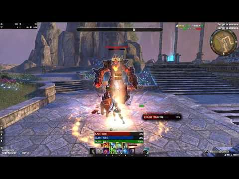 95k+ Magicka Warden - static DPS rotation [Greymoor] ESO