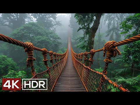 Green AMBIENCE DOLBY VISION 4K HDR - So Real You'll Forget You're Inside (60 FPS)