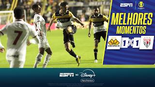 EM JOGO PEGADO, CRICIÚMA E ATLÉTICO-GO FICAM NO EMPATE NA SÉRIE B | MELHORES MOMENTOS