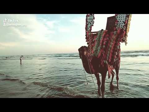 sun set view in karachi , sea view Clifton