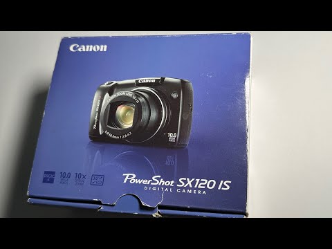Canon PowerShot SX120 IS Unboxing