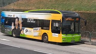 (Difflam Full Body Advertisement)SMB3041Y(SEDEP) Service 851 At Marymount Road/Thomson Road Junction