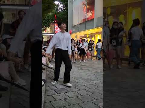 홍대버스킹 220707 강신화 이찬욱 - New Face (1) (PSY Dance cover)